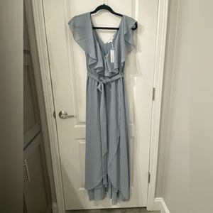 Katya Ruffle Maxi Dress